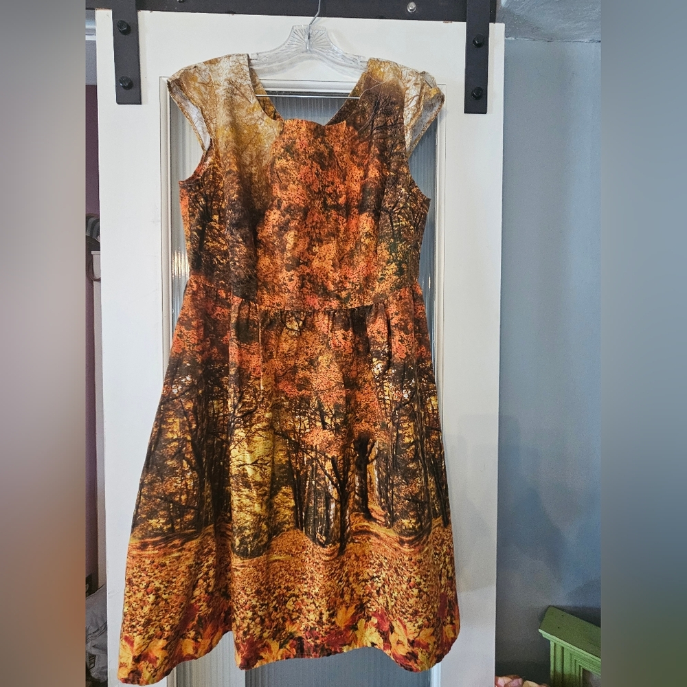 Retrolicious Dress Fall Pattern